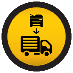 Print and Deliver Icon
